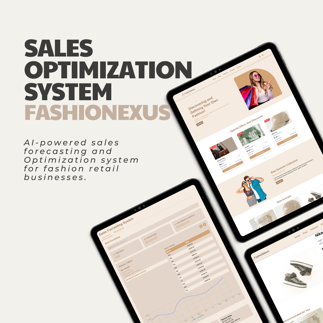 Sales Optimization System - FashioNexus