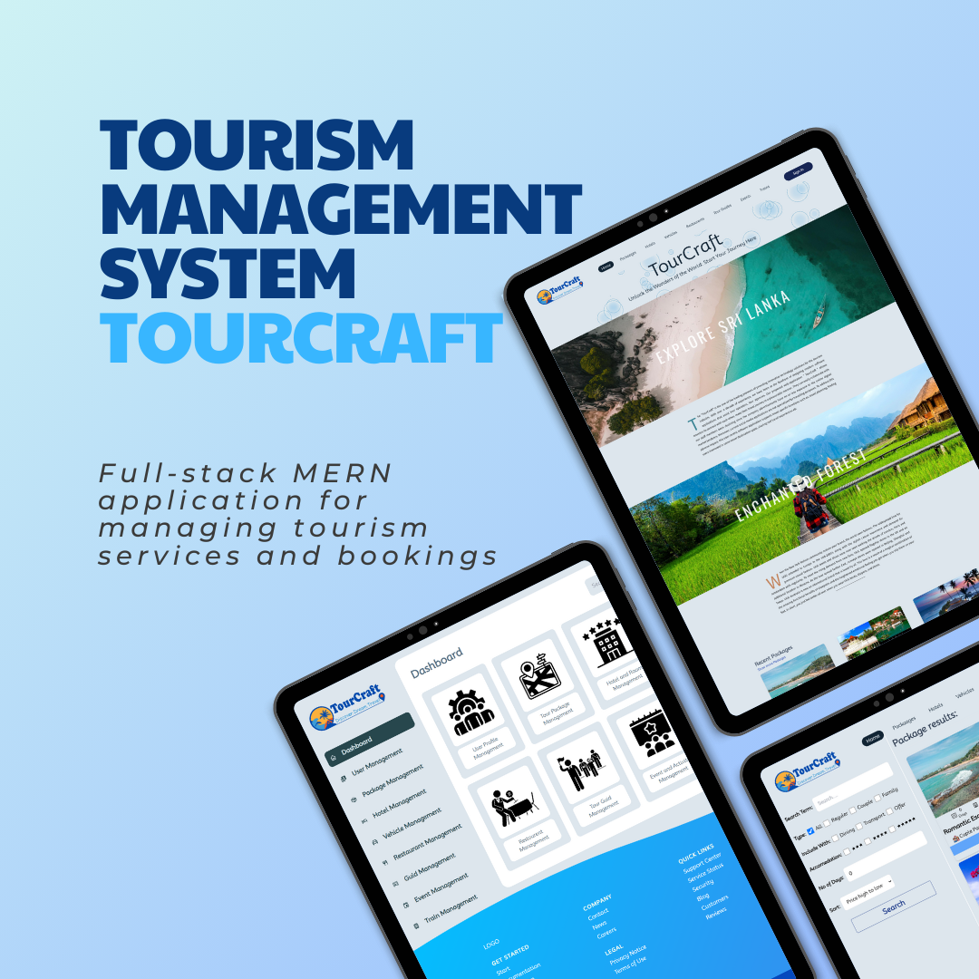 Tourism Management System - TourCraft